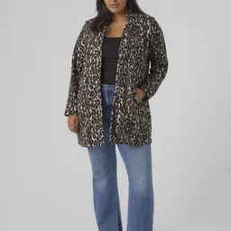 vero moda Women's Polyester Blend Long Coat image 5