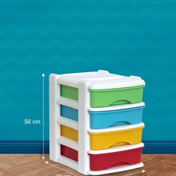Signora Ware Multipurpose Modular Drawer Small (Set of 4, Multicolor) image 2