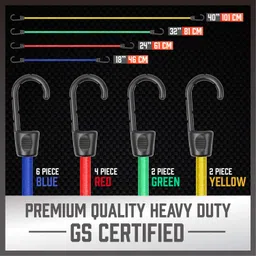 HORUSDY 24 Piece Bungee Cords Assortment Jar image 5