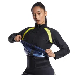 CALANDIS™ Women Sauna Suit Fitness Running Weight Loss Zipper Body Shaper Sportwear L | Shapewear | Intimates & Sleep | Womens Clothing image 2