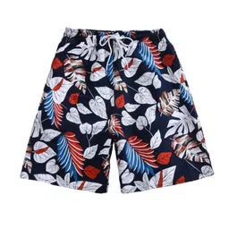 myaddiction Summer Beach Shorts Men Beach Swimsuit for Leisure Time Travel River Tracing Black White XXXL image 3