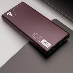 boAt Energyshroom PB300 Powerbank with 10000mAh Battery, 22.5w Fast Charging, Micro USB Input 12-Layer Smart IC Protection, LED Indicators and Aluminum Alloy Casing(Burgundy) image 3