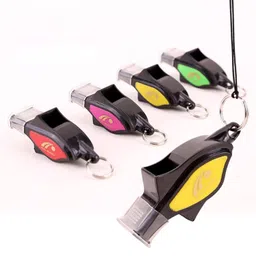 LOOM TREE® Sports Whistles with Lanyard Loud for Coaches Football Volleyball Yellow image 3