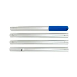LOOM TREE® Aluminum Telescopic Pool Pole Sturdy Generic for Pool Netting Extension Pole 4 Section 140cm | 1 Set Telescopic Swimming Pool Pole image 1