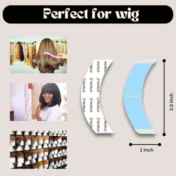 newlo Lace Front Tape 36pcs/Bag | Double Sided | Hair Wig | Extension | Patch | Strong | Waterproof image 2