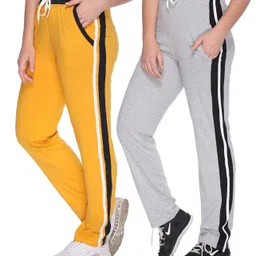 shaun Women's Regular Fit Cotton Track Pants image 1