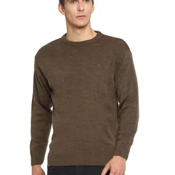 alan jones clothing Men's Acrylic Round Neck Sweater image 1