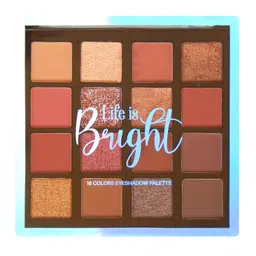 S.F.R. COLOR CS Always Naked Palette 16 color, Nude Neutral Eye Makeup, Blendable, Warm And Cool Nude Pigments, Matte, Shimmer, Glitter, Creamy Smooth (SHADE A) image 2