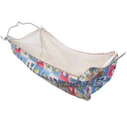 a to z hub Stainless Steel Baby Boy'S And Girl'S Portable Folding Swing, Cradle, Ghodiyu, 17.8 Centimeters, Multicolour image 5