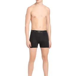 jockey IC28 Men's Tactel Microfiber Elastane Stretch Solid Trunk with Moisture Move Treatment image 4
