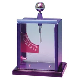 Witeg Plastic Made Gold Leaf Electroscope For Lab & Scientific Purpose image 1