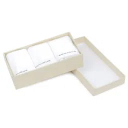 bonjour Men's Cotton White Rib Socks- Pack of 3 image 4
