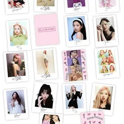 SINCE 7 STORE Blackpink New Version Lomo Cards With Autograph Pack Of 18 Premium Photocards For All Occasion (3X4 Inches) image 1