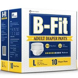 b-fit B.Fit Adult Diaper Pants Large (10 Counts) (Large) image 1