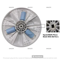 Amazor Pulsator Compatible for Samsung Topload Washing Machine 6 & 6.5kg (HEXA STORM 35 CM) image 4