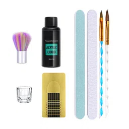 myaddiction Dip Powder Portable Sizes 8 Colors Nail Powder Set for Nails Extension Grey image 2