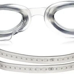 i-swim MENS COSTUME IS-5248 BLACK SKY MANTONGNI SIZE FREE SIZE WITH GOGGLES SILICONE IS-1600 WITH POUCH BLACK image 4