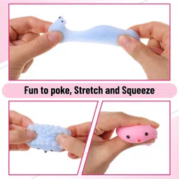 24pcs Random Squishy Toy, Mochi Squishy Stress Relief Toys Adults, Mini Christmas Squeeze Soft Hatchimals Fidget Toys, Squishy Making Kit Kids Toys for Girls and Boy image 4