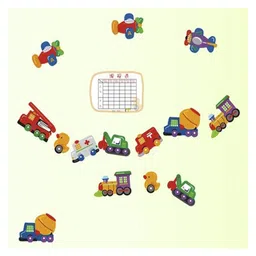 JAAMSO ROYALS Multicolor Cartoon Engineering Cars PVC Vinyl Wall Sticker-image-48