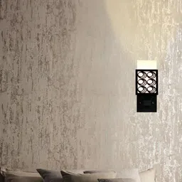 Gojeeva Brown Wood Square Wall Lamps image 4