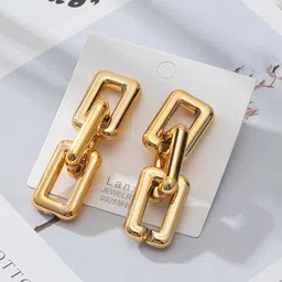 Zaphariq Geometric Drop Earrings-picture-15