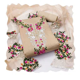 Maroosh Unstitched Dress Material image 2