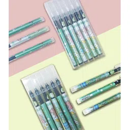 YAMAMA Little Dinosaur Design Gel Pens Multicolor - 6 Pieces image 4