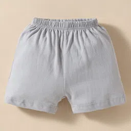 OHMS Single Jersey Half sleeves Shorts Night Suit With Animal Print Pack Of 2 - Lilac & Light Green image 5