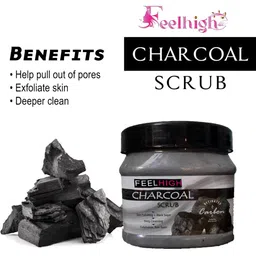FEELHIGH Charcoal Scrub & Gel image 3