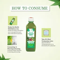 Axiom Yonipushpa Juice Kwath | Helps Maintain Hormonal Balance | Helpful in Menstruation| Herbal Juice For Women's Wellness - 500ml image 4