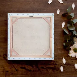 OLIVE TREE Grey & Yellow Canvas Paintings Wall Art image 5