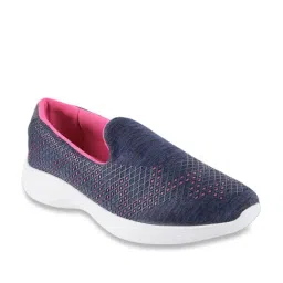 Metro Women's Navy Casual Shoes-image-13