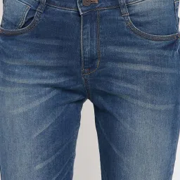 Crozo By Cantabil Blue Regular Fit Mid Rise Jeans image 5