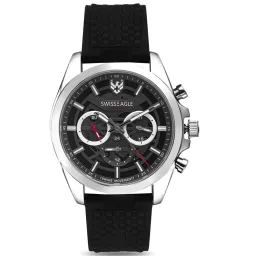 Swiss Eagle SE-9165-01 Analog Watch for Men image 1