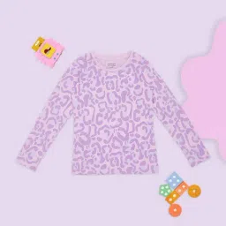 Pantaloons Junior Girls Lilac T-Shirt-picture-23
