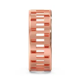 Candere by Kalyan Jewellers 18K Rose Gold BIS Hallmark Ring for Men image 5