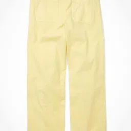 American Eagle Outfitters Yellow Cotton Parachute Pants image 5