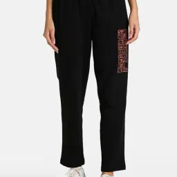 Puma Wmn Graphic Knit Regular Fit Pants-image-1