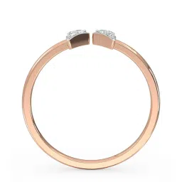 Candere by Kalyan Jewellers 18k Yellow Gold & Diamond Ring for Women image 5