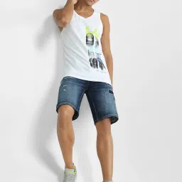 Jack & Jones Dark Blue Regular Fit Shorts image 5
