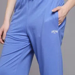 MKH Blue Regular Fit Trackpants image 4