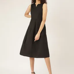 BRINNS Black Midi Skater Dress image 1