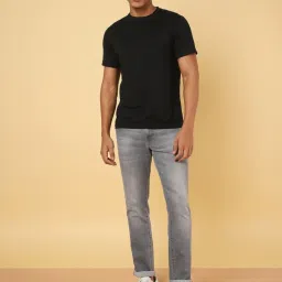 Wrangler Grey Cotton Slim Fit Jeans image 5