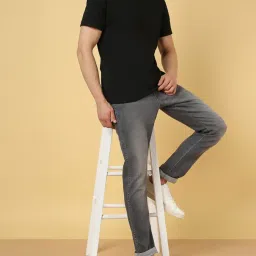 Wrangler Grey Cotton Skinny Fit Jeans image 5