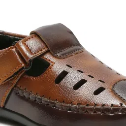 Tiny Bugs Kids Tan Casual Sandals image 5