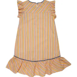 Elle Kids Multicolor Cotton Printed Dress image 2