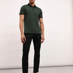 Lee Travis Black Slim Fit Lightly Washed Jeans image 5