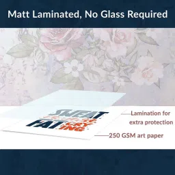 Art Street White & Pink I Am Not Perfect Just Awesome Wall Art Prints - Set of 6 image 5