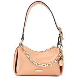 Aldo DIRACLYA280 Beige Textile Printed Shoulder Handbag-image-5