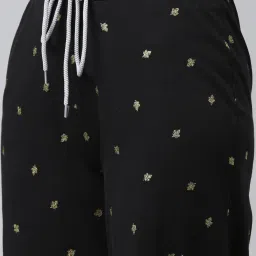 Kryptic Black Printed Pyjamas (Pack Of 2) image 5